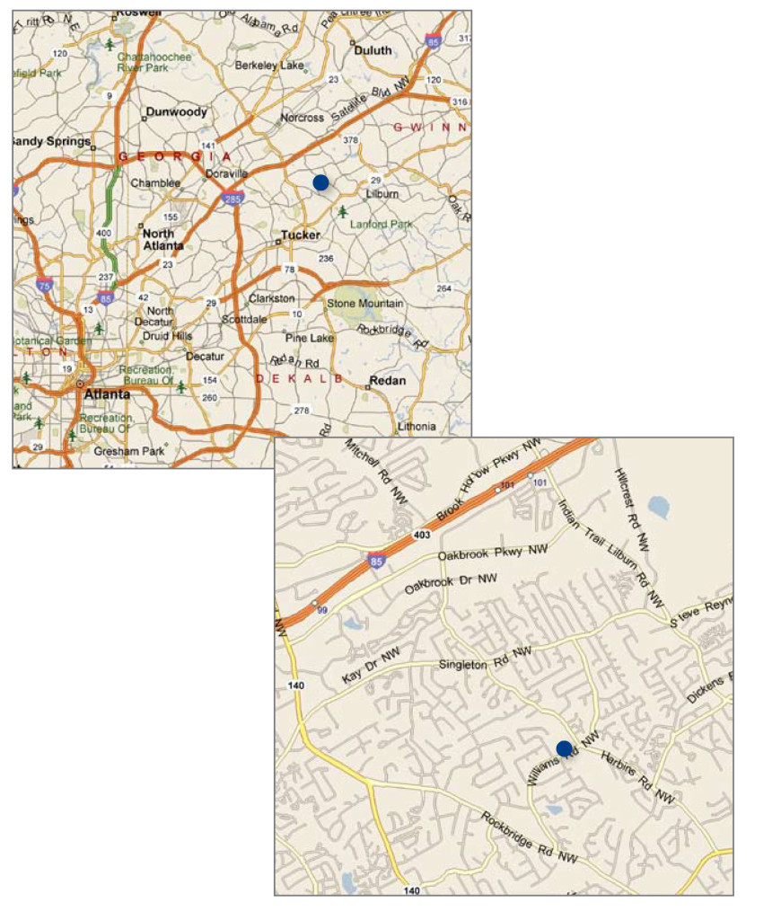 our-ashram-map